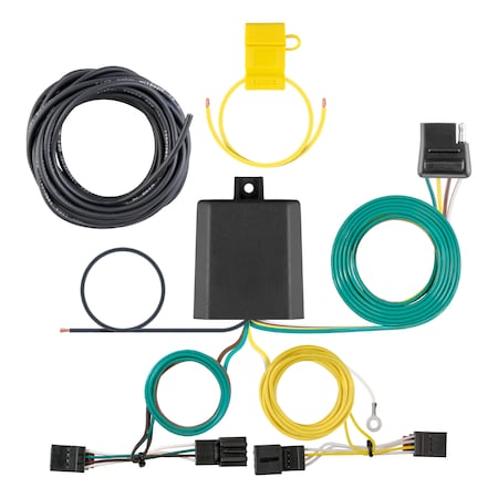 Curt Custom Wiring Harness (4-Way Flat Output) 56422